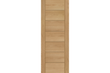 Internal Oak Pre-Fin Palermo Essentials Door - 1981 x 762 x 35mm (30\")