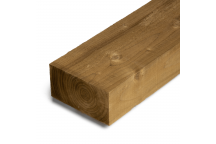 100 x 200mm (8 x 4\") Treated Sawn Timber Sleeper 2.4m Green