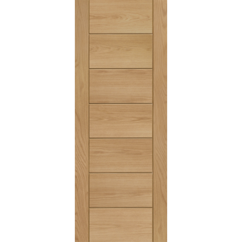 Internal Oak Pre-Fin Palermo Essentials Door - 1981 x 762 x 35mm (30\")
