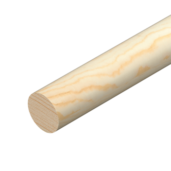 Pine 12mm Dowel - 2.4m