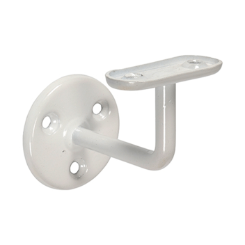 Timco Steel Handrail Bracket 63mm White