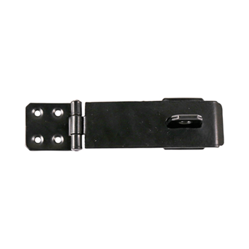 Timco Safety Hasp-Staple Black - 3\"
