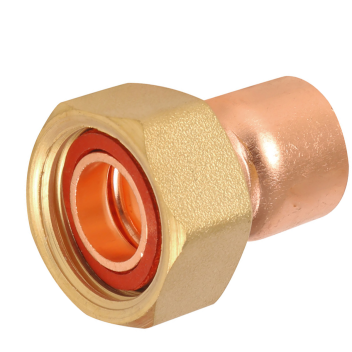 End Feed Straight Tap Connector 15mm x 3/4\'\'
