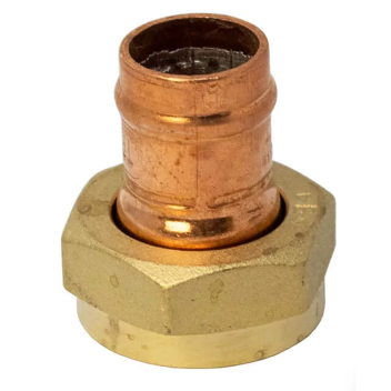 Solder Ring Fitting Straight Tap Connector 22mm x 3/4\'\'
