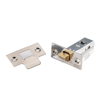Eurospec Tubular Mortice Latch Nickle Plate - 64mm
