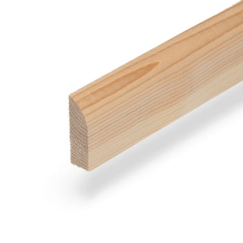 Redwood PSE Architrave  75mm (3\") Bullnose - 4.2m